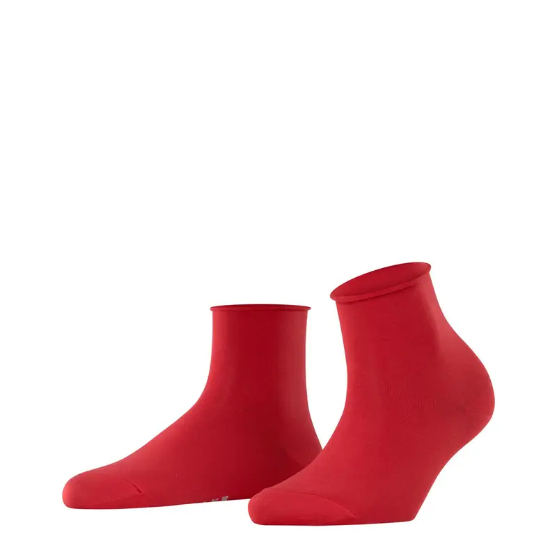 Cotton Touch Donna Calzini corti Rosso