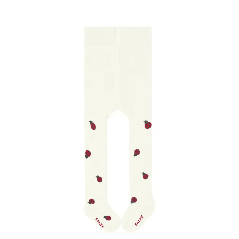 Cute Ladybug Neonato Collant Bianco