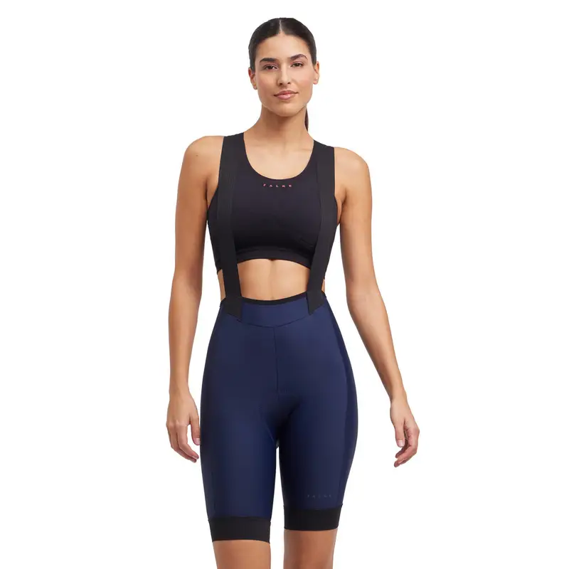 Cycling Bib Donna Biking Shorts Blu