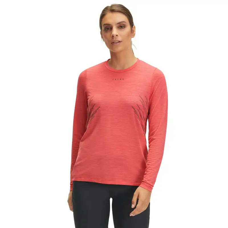 Donna Biking Maglia a manica lunga Arancio