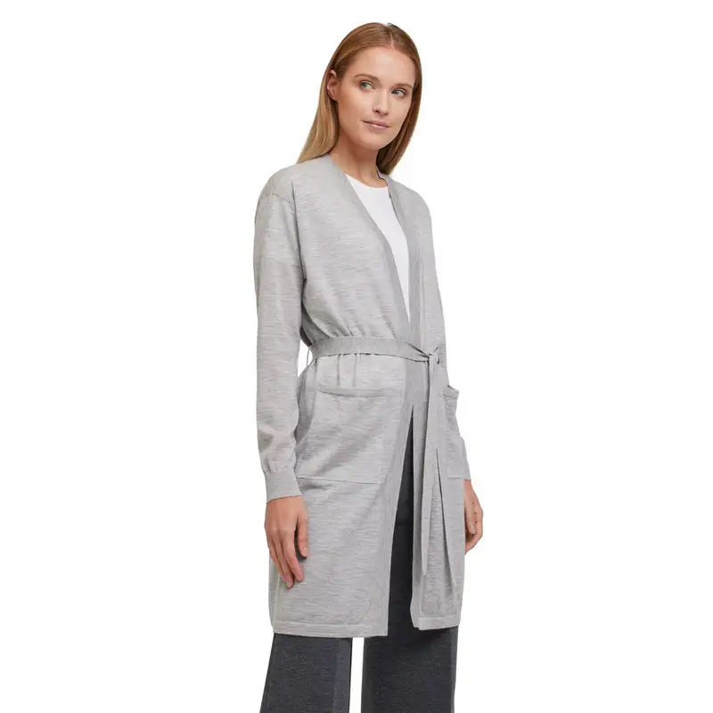 FALKE Cardigan Donna Grigio 4237217