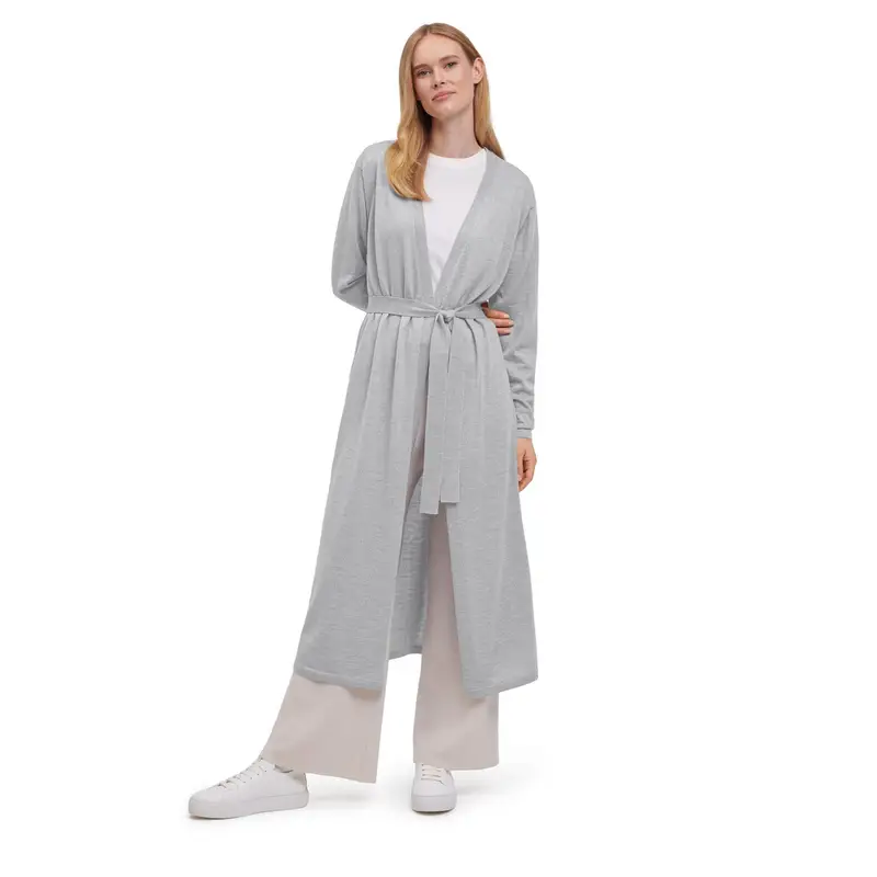 FALKE Cardigan Donna Grigio 4237306