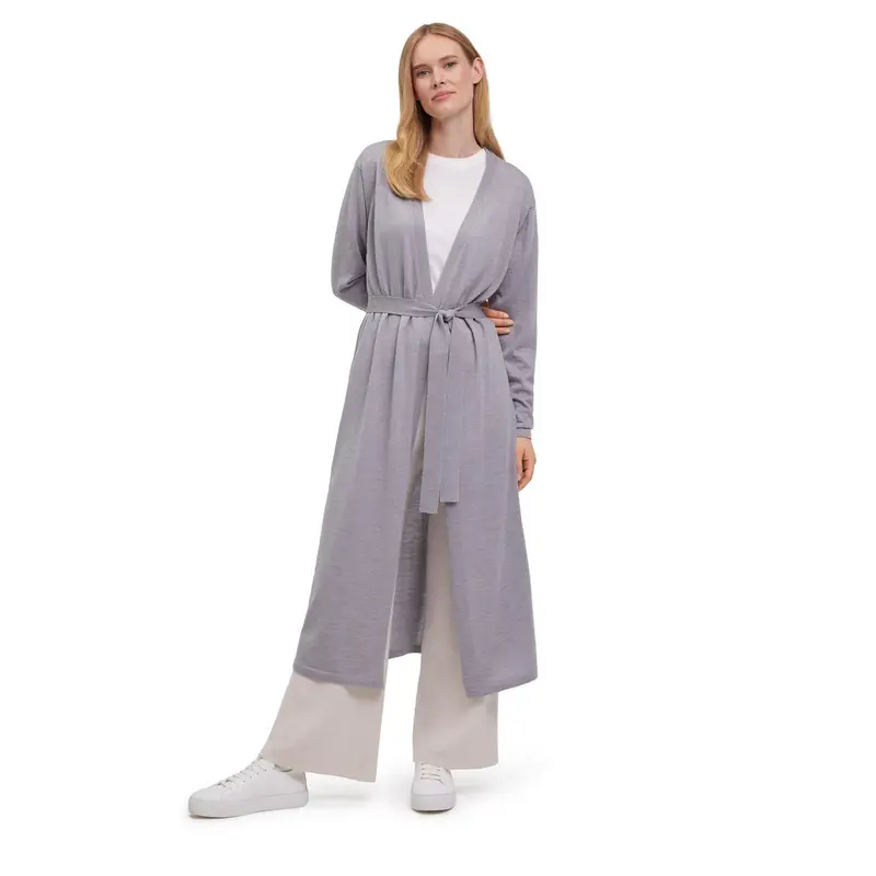 FALKE Cardigan Donna Grigio 4237307