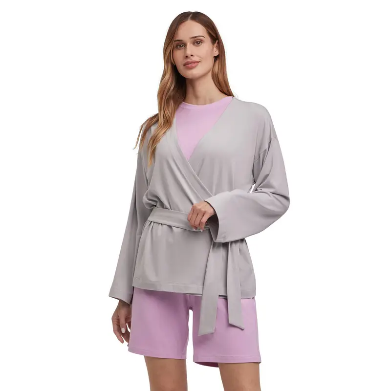 FALKE Cardigan Donna Grigio 2418996