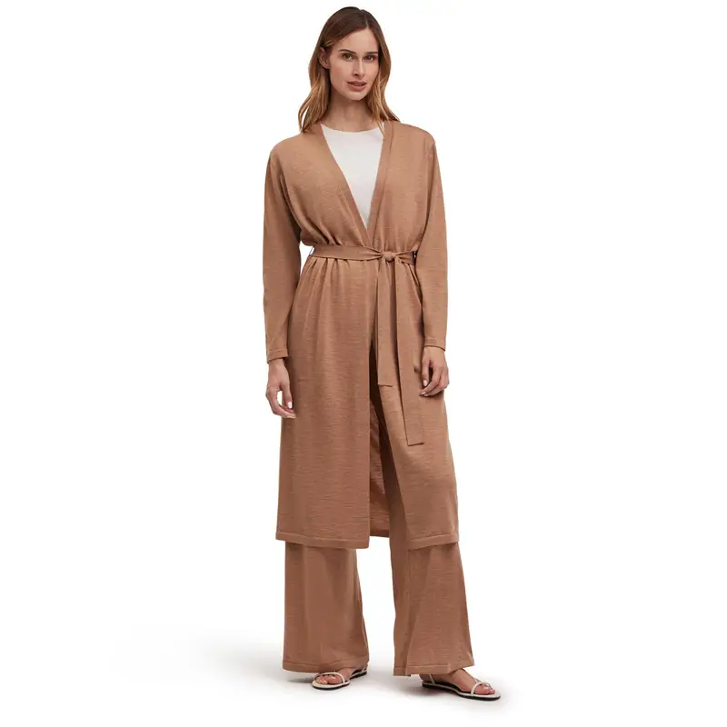 FALKE Cardigan Donna Marrone 4237308