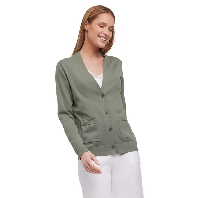 Donna Cardigan Verde