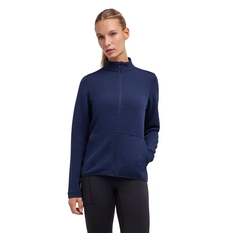 Donna Giacca con zip Blu