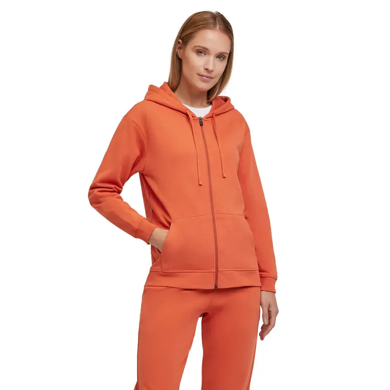 Donna Giacca con zip Rosso