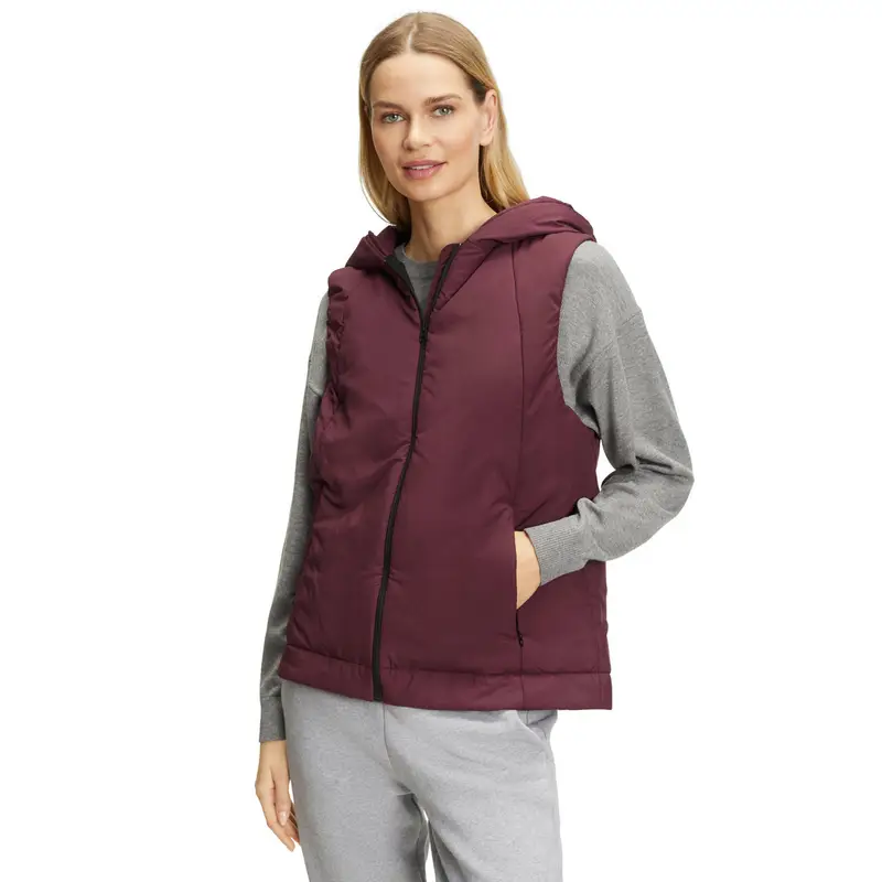 FALKE Gilet Donna Rosso 4237349