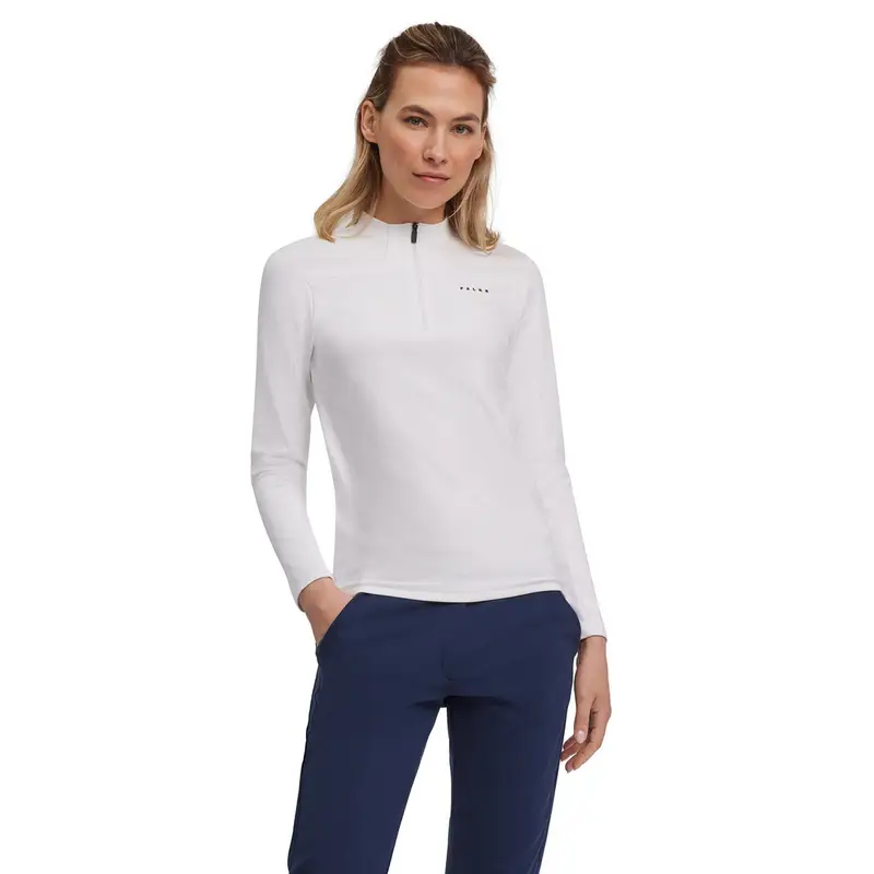 Donna Golf Pullover Bianco