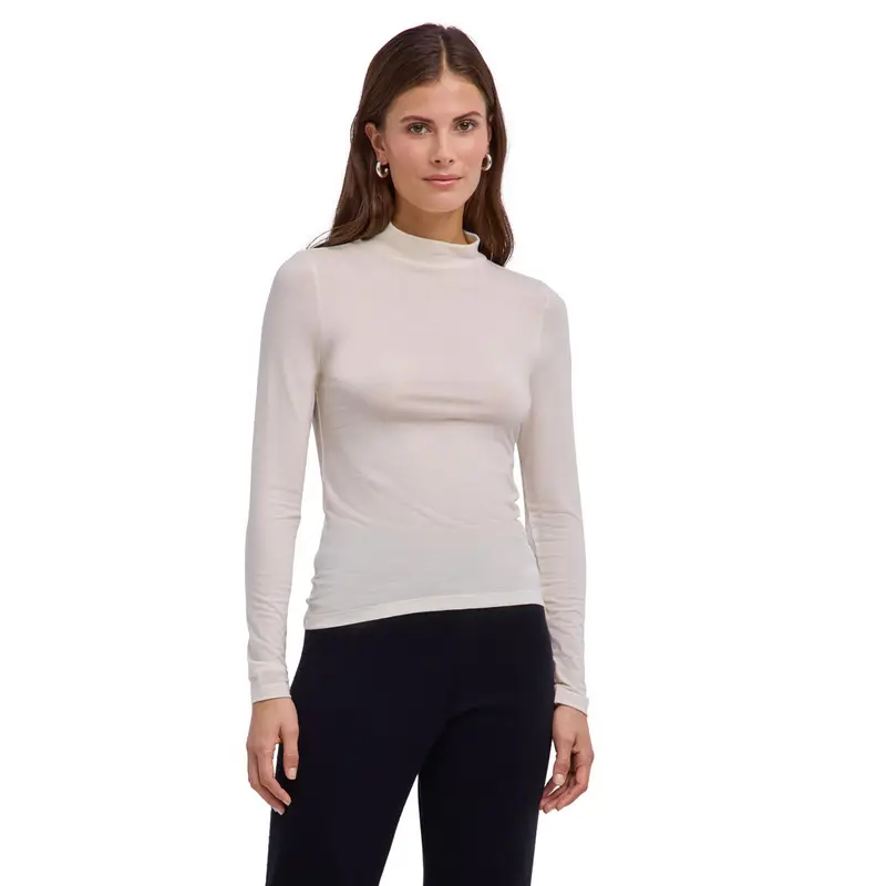 Donna Maglia a manica lunga Bianco