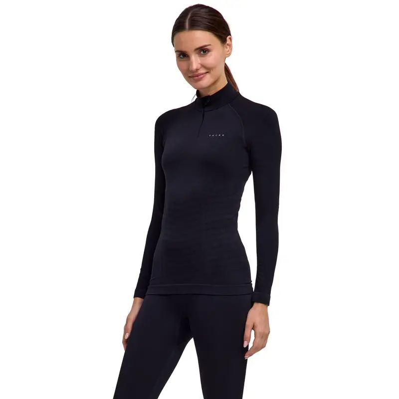 Donna Maglia a manica lunga Maximum Warm Nero