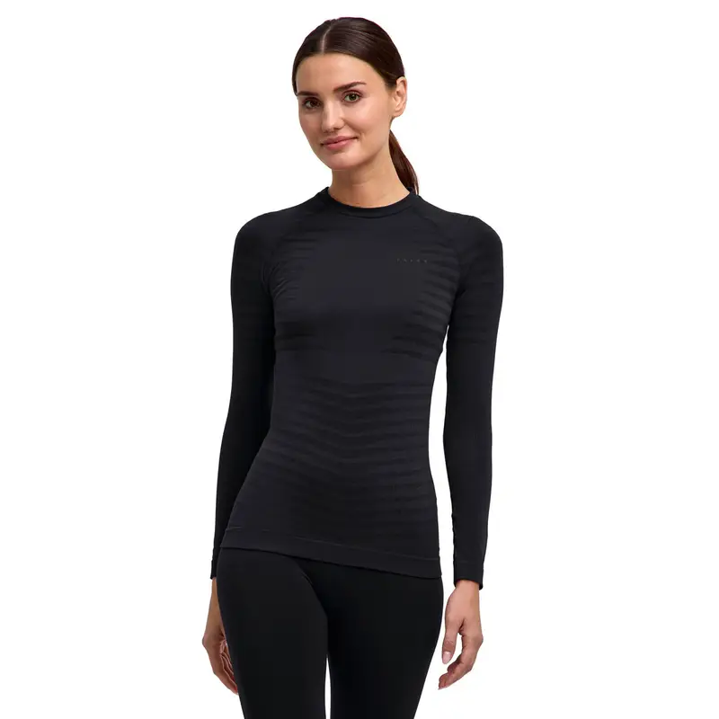 Donna Maglia a manica lunga Maximum Warm Nero