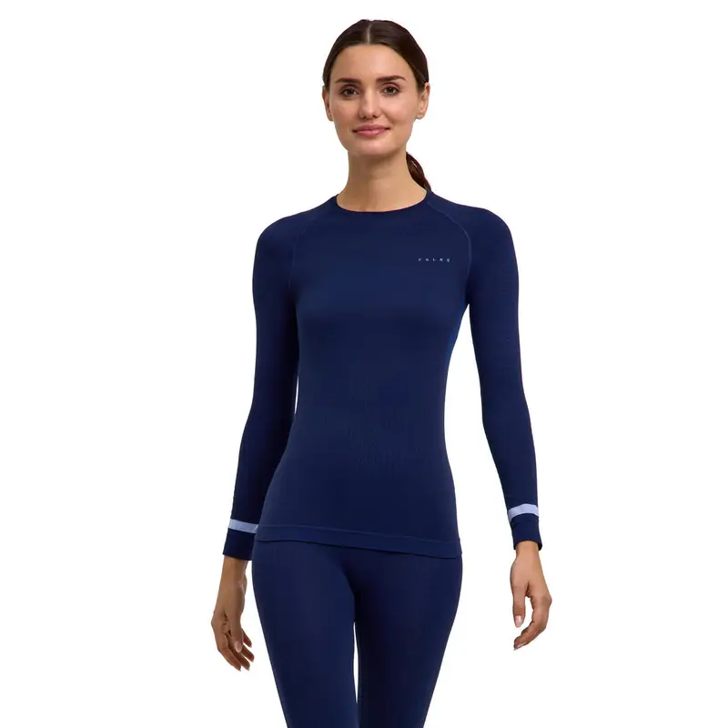 Donna Maglia a manica lunga Warm Blu
