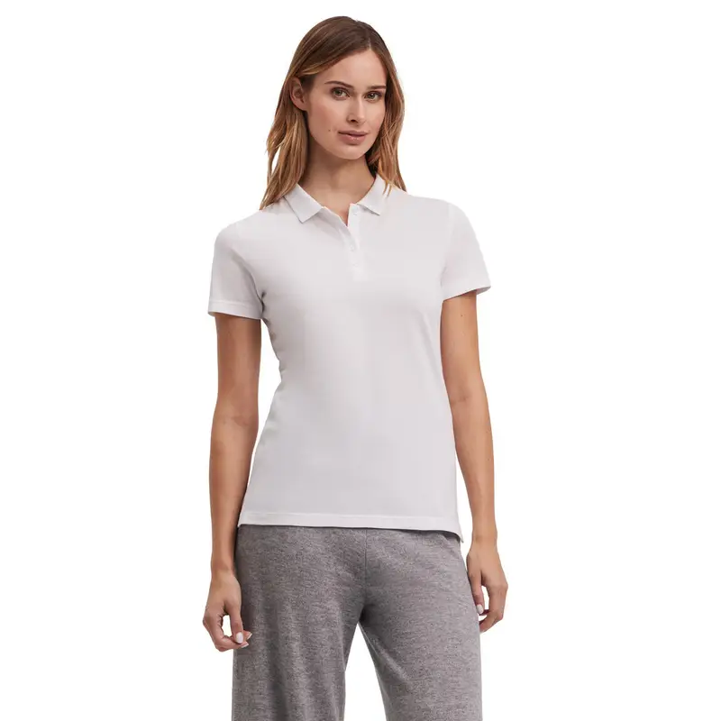 FALKE Polo Donna Bianco 2419002