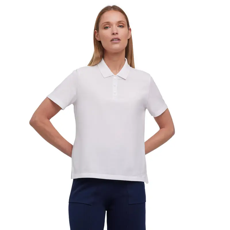 FALKE Polo Donna Bianco 2419033
