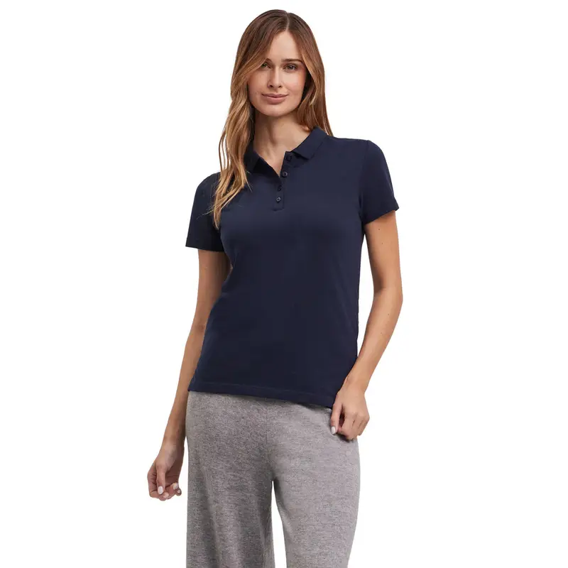 FALKE Polo Donna Blu 2419004