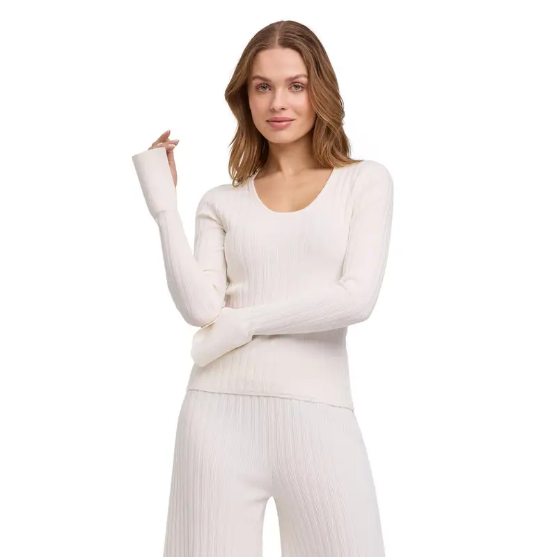 Donna Pullover Bianco