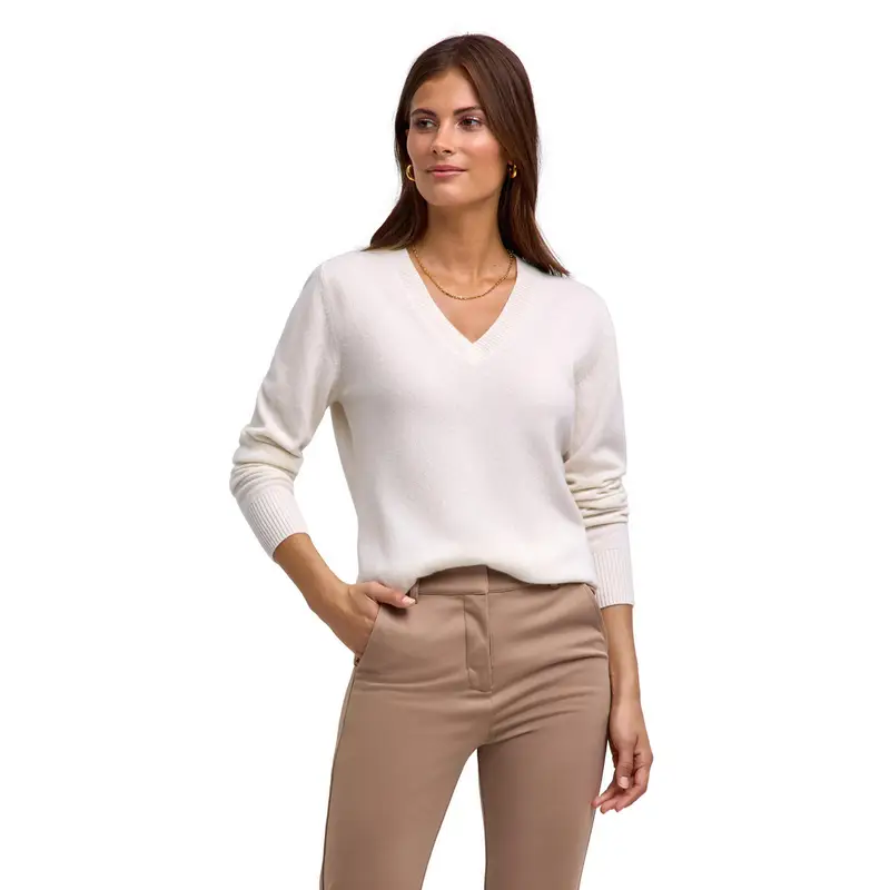 Donna Pullover Bianco