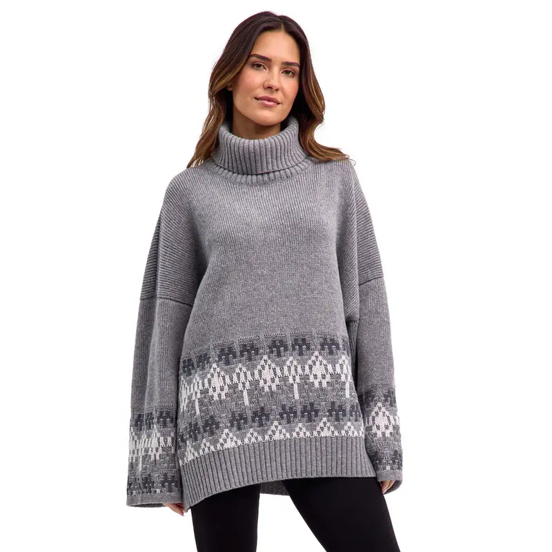 Donna Pullover Grigio