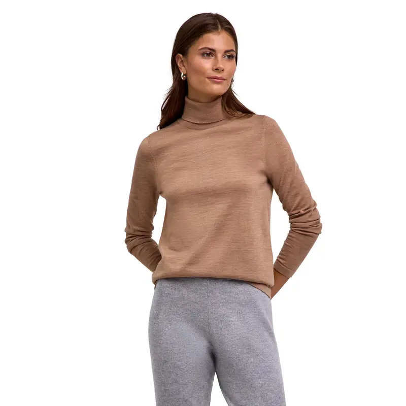 Donna Pullover Marrone