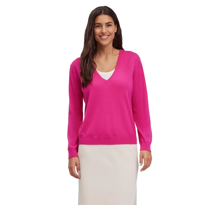 Donna Pullover Rosa fucsia