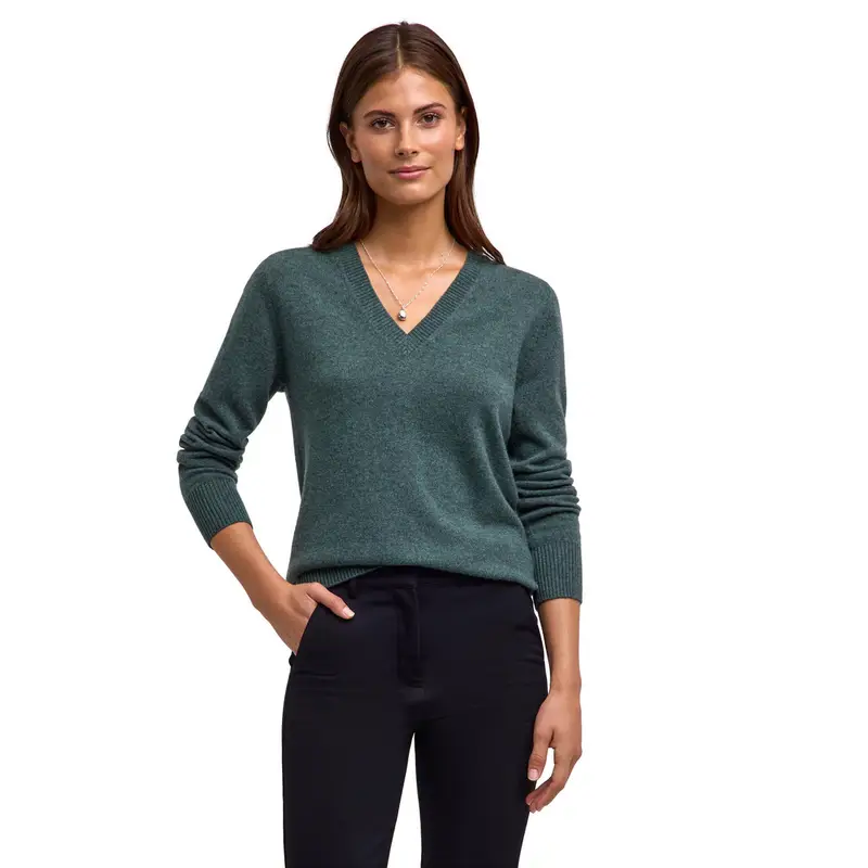 Donna Pullover Verde