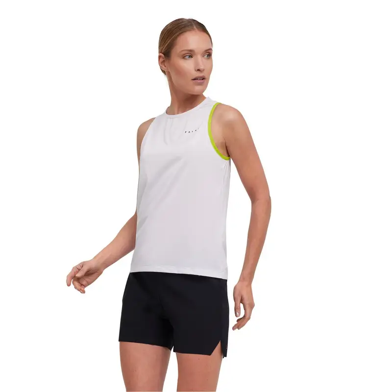 Donna Running Canotta Bianco