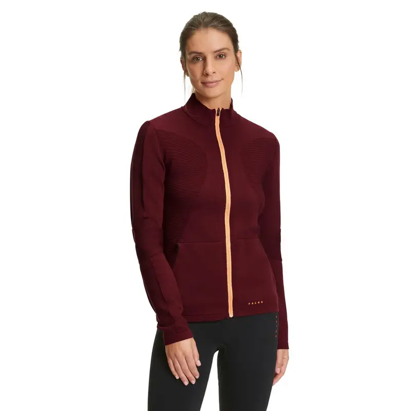 Donna Running Giacca Rosso