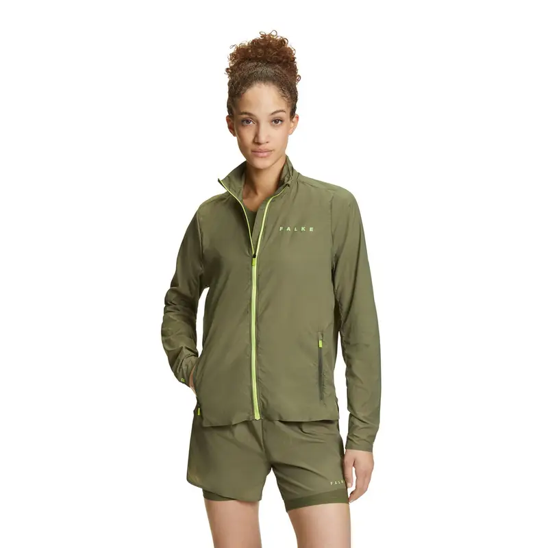 Donna Running Giacca Verde