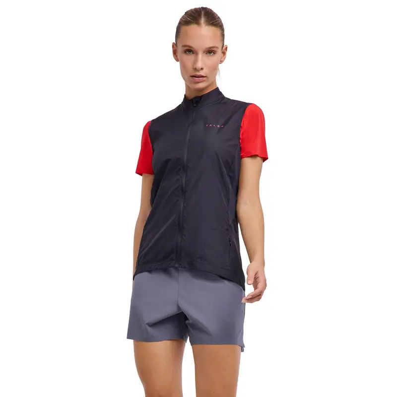 FALKE Gilet Donna Nero 4236699