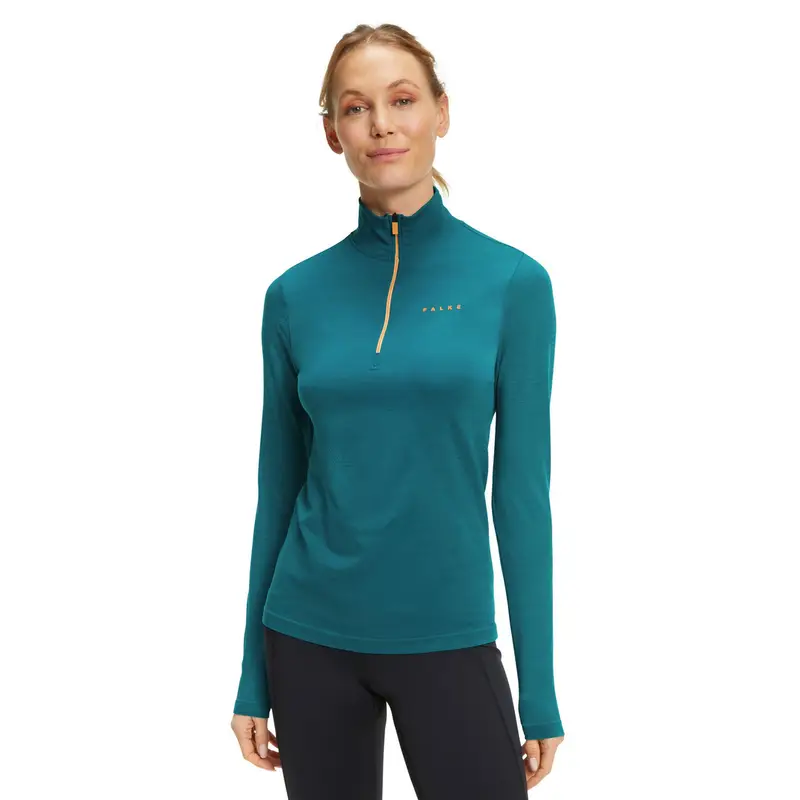 Donna Running Maglia a manica lunga Verde