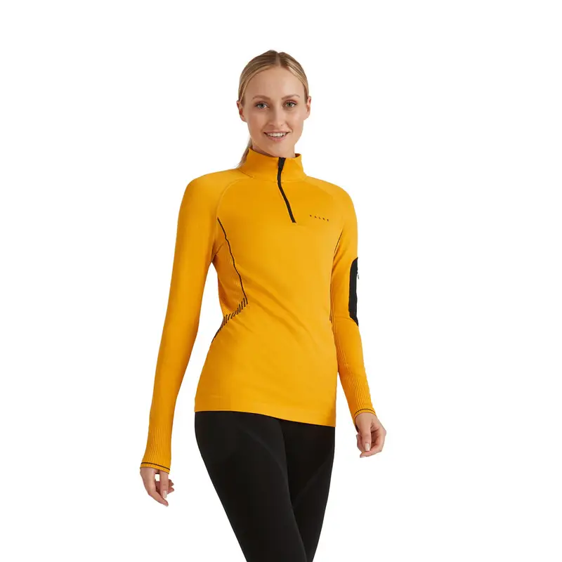 Donna Running Pullover Giallo