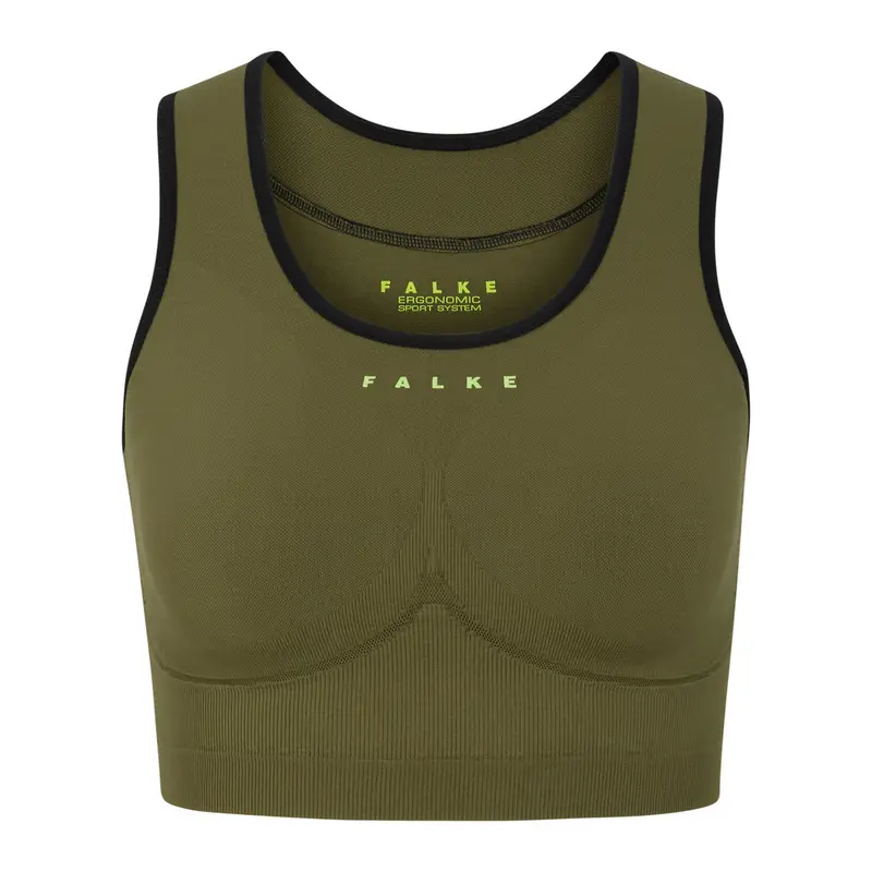 Donna Running Reggiseno sportivo Verde