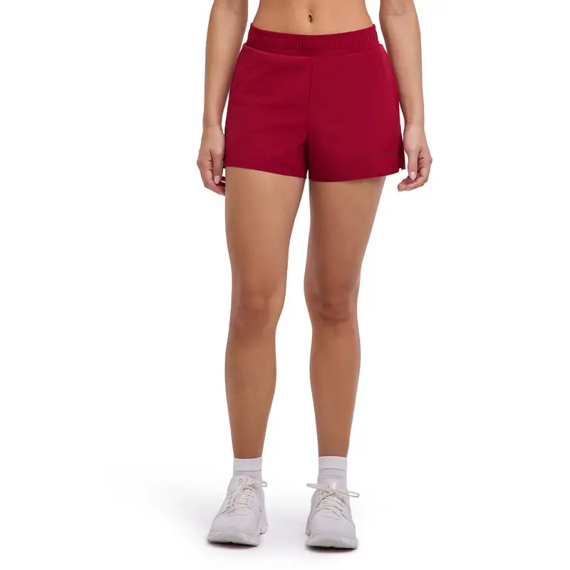 Donna Running Shorts Rosso