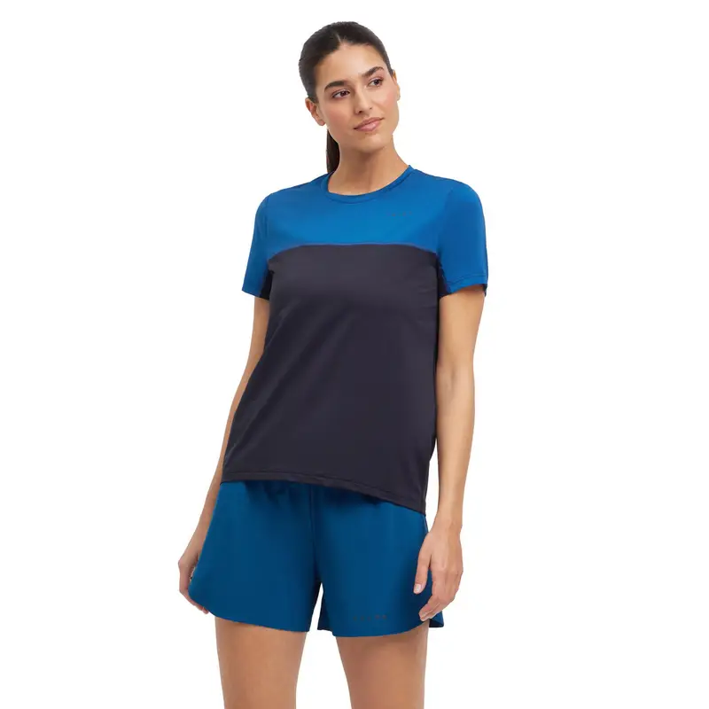 Donna Running T-Shirt Blu