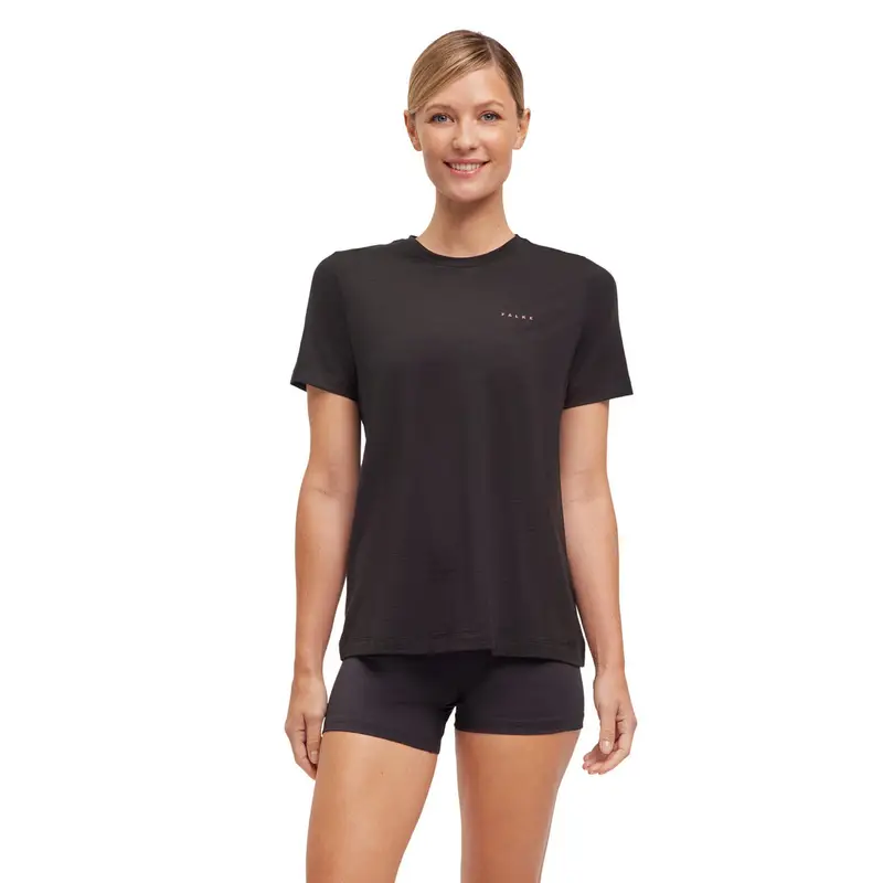FALKE T-shirt Donna Nero 4236639