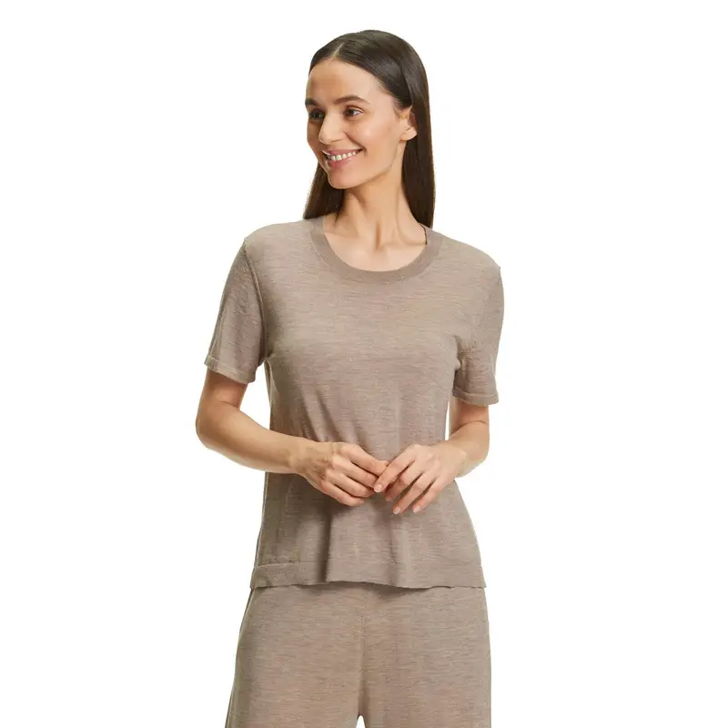 FALKE T-shirt Donna Beige 4237215