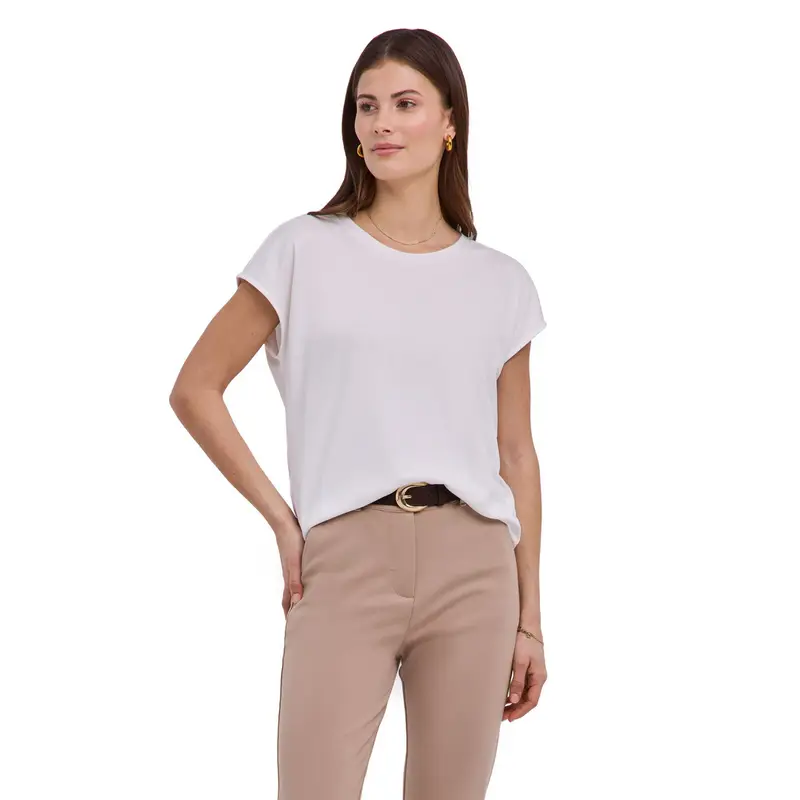 Donna T-Shirt Bianco