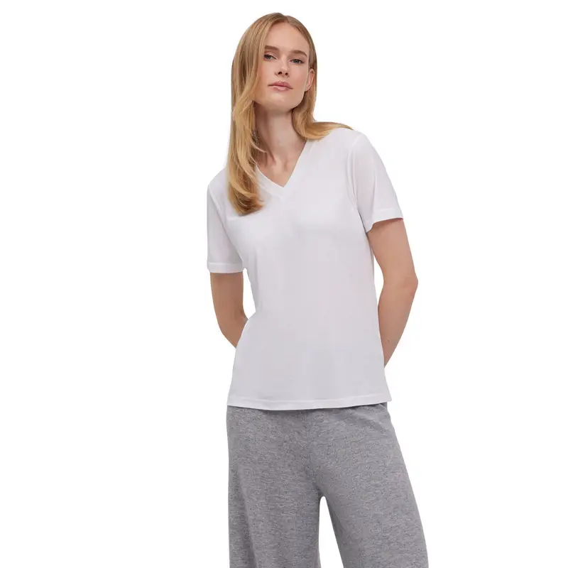 FALKE T-shirt Donna Bianco 2419041