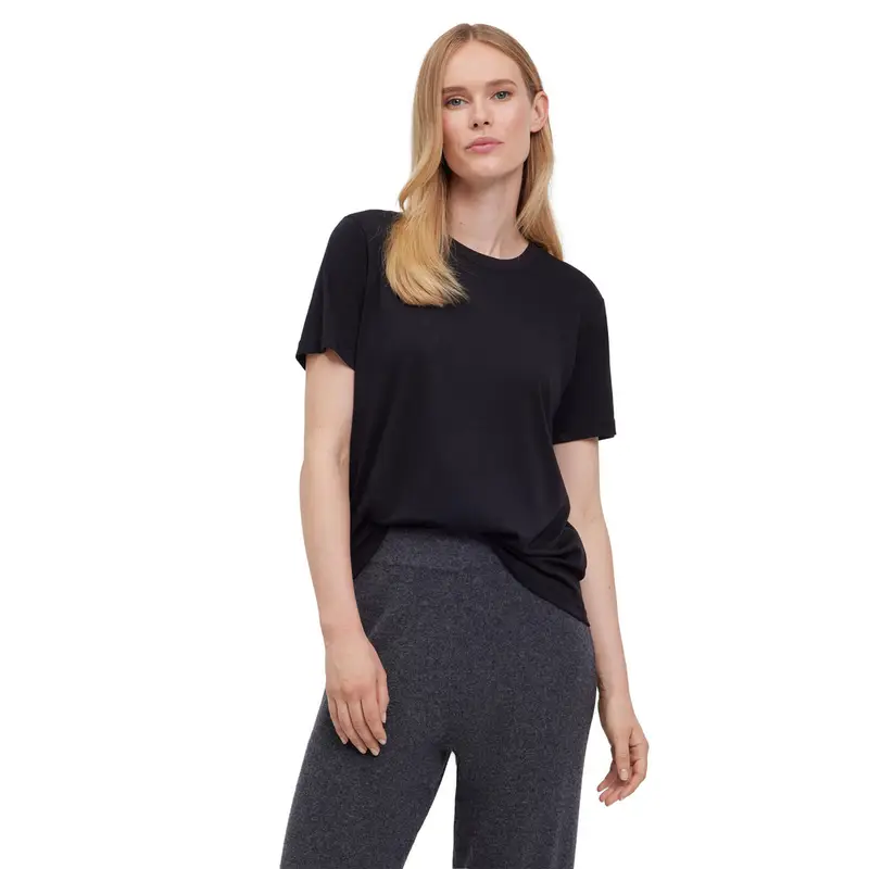 FALKE T-shirt Donna Nero 2419040