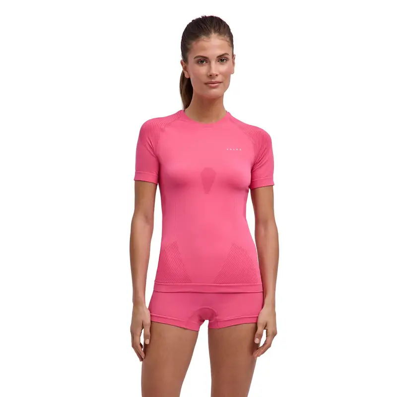 Donna T-Shirt Warm Rosa