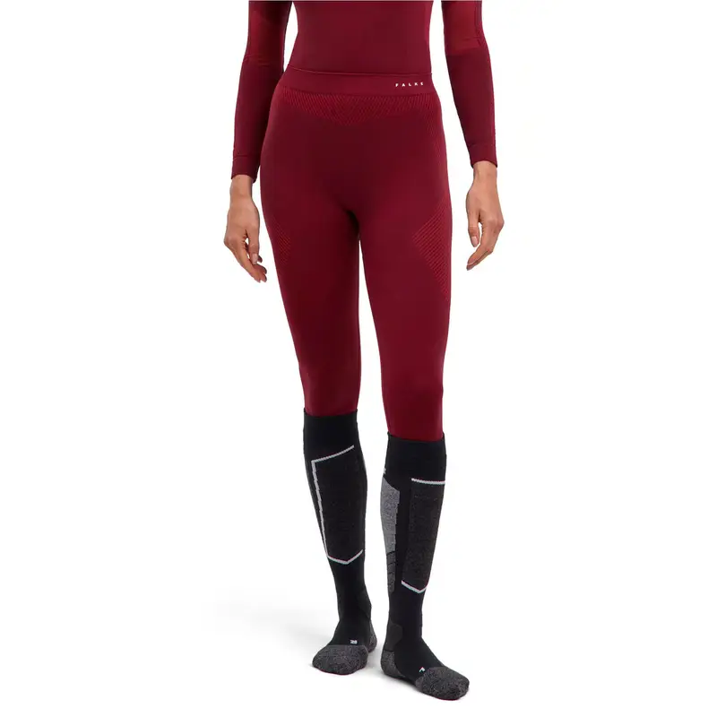 Donna Tights Warm Rosso