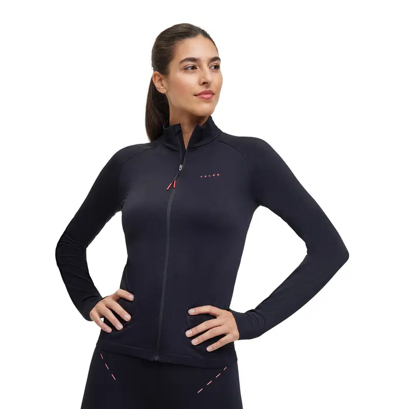 Donna Training Maglia a manica lunga Nero