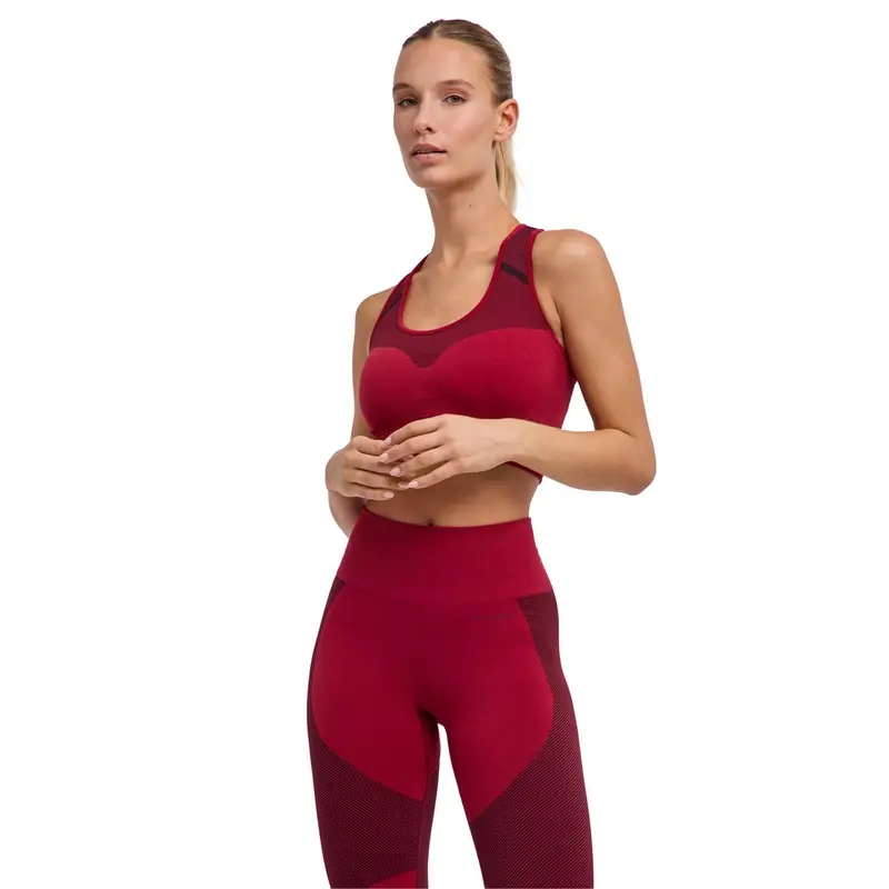 Donna Training Reggiseno sportivo Rosso