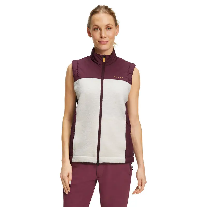 FALKE Gilet Donna Bianco 4236619