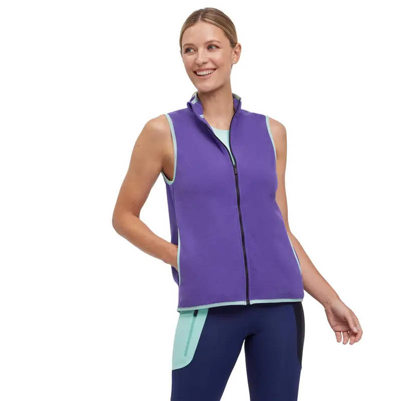 Donna Trekking Gilet Viola
