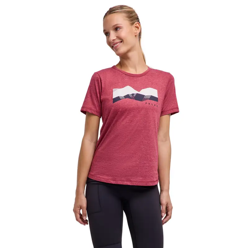 Donna Trekking T-Shirt Rosso