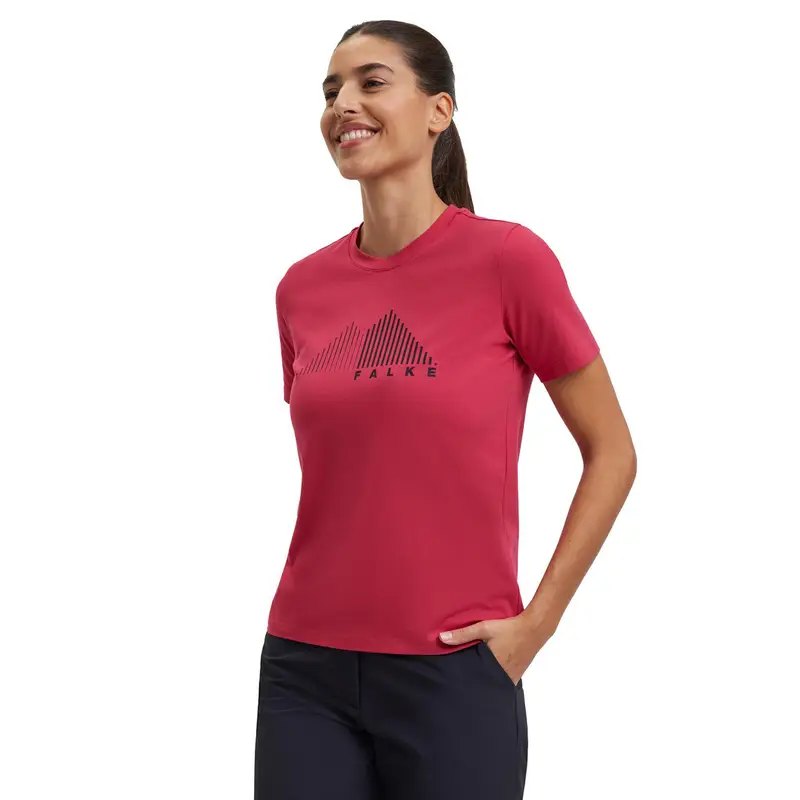 FALKE T-shirt Donna Rosso 4236575