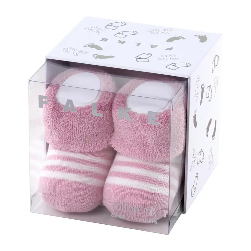 Erstlingsringel Neonato Calze Rosa